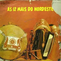 Capa do disco As 12 mais do nordeste, de Coletânea