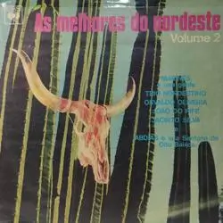 Capa do disco As melhores do nordeste, Volume 2, de Coletânea
