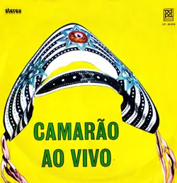 Capa do disco Ao vivo, de Camarão