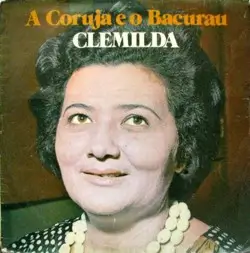 Capa do disco A coruja e o bacurau, de Clemilda