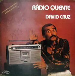 Capa do disco Rádio quente, de David Cruz