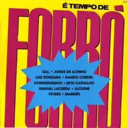 Capa do disco É tempo de forró, de Coletânea