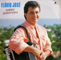 Capa do disco Forró quentura, de Flávio José