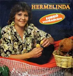 Capa do disco Forró verdadeiro, de Hermelinda