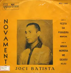 Capa do disco Novamente, de Joci Batista