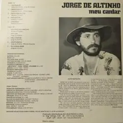 Meu cantar - Verso