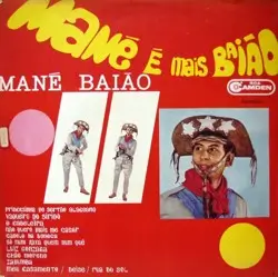 Capa do disco Mané é mais baião, de Mané Baião