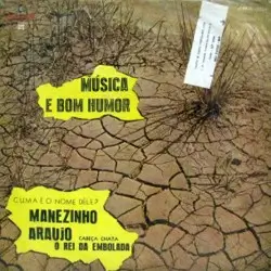 Capa do disco O cabeça chata, de Manézinho Araújo