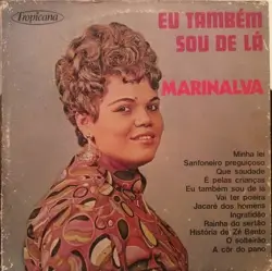 Capa do disco Eu também sou de lá, de Marinalva
