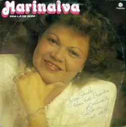 Capa do disco Pra lá de bom, de Marinalva