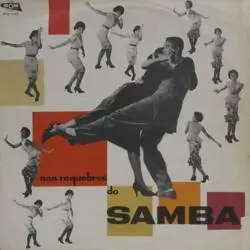 Capa do disco Nos requebros do samba, de Coletânea