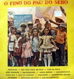 Capa do disco O fino do pau de sebo, de Coletânea