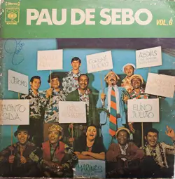 Capa do disco Pau de sebo, Volume 6, de Coletânea