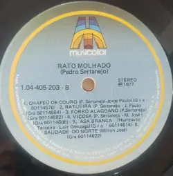 Rato molhado - Selo B