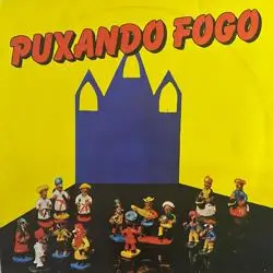 Capa do disco Puxando fogo, de Coletânea