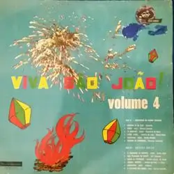 Capa do disco Viva São João, Volume 4, de Coletânea