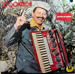 Capa do disco Noites de junho, de Zé Gonzaga