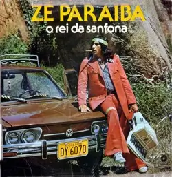 Capa do disco O rei da sanfona, de Zé Paraíba