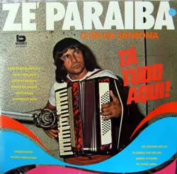 Capa do disco Tá tudo aqui, de Zé Paraíba