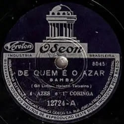 Capa do disco De quem é o azar / Baião, de 4 Azes e 1 Coringa