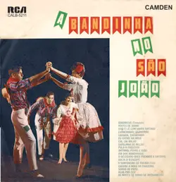 Capa do disco A bandinha no São João, de A Bandinha