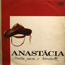 Capa do disco Anastácia canta para o nordeste, de Anastácia