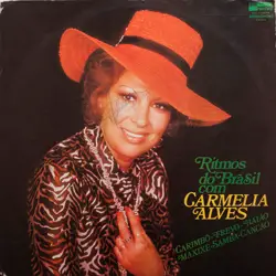 Capa do disco Ritmos do Brasil, de Carmélia Alves
