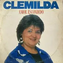 Capa do disco Amor escondido, de Clemilda