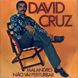 Capa do disco Malandro não vai perturbar, de David Cruz
