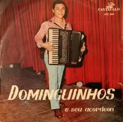 Capa do disco Dominguinhos e seu acordeon, de Dominguinhos