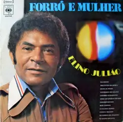 Capa do disco Forró e mulher, de Elino Julião