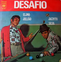 Capa do disco Desafio, de Jacinto Silva, Elino Julião