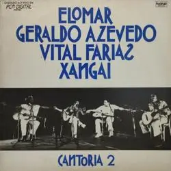 Capa do disco Cantoria 2, de Xangai, Geraldo Azevedo, Vital Farias, Elomar
