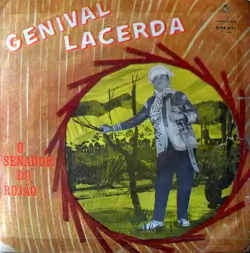 Capa do disco O senador do rojão, de Genival Lacerda