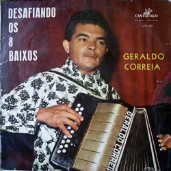 Capa do disco Desafiando os 8 baixos, de Geraldo Correia
