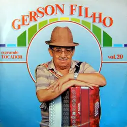 Capa do disco O grande tocador, Volume 20, de Gerson Filho