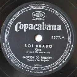 Capa do disco Boi brabo / Êta baião, de Jackson do Pandeiro