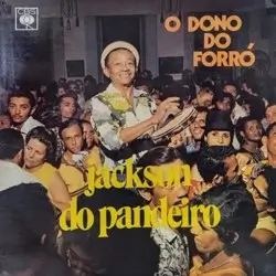 Capa do disco O dono do forró, de Jackson do Pandeiro