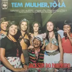 Capa do disco Tem mulher, tô lá, de Jackson do Pandeiro