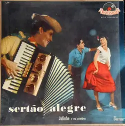 Capa do disco Sertão alegre, de Julinho e seu acordeon