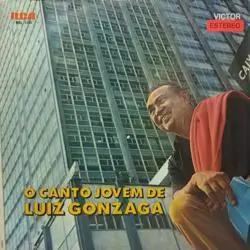 O canto jovem de Luiz Gonzaga - Capa