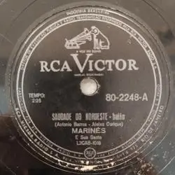 Capa do disco Saudade do nordeste / Depois da Asa Branca, de Marinês