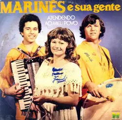 Capa do disco Atendendo meu povo, de Marinês e sua gente
