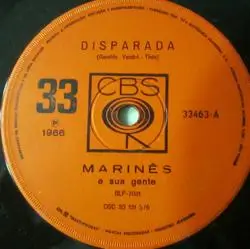 Capa do disco Disparada / Menino não me arremede, de Marinês e sua gente