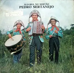 Capa do disco Alegria no sertão, de Pedro Sertanejo
