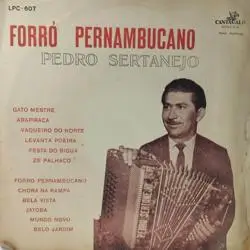 Capa do disco Forró pernambucano, de Pedro Sertanejo