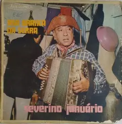 Capa do disco Asa branca da serra, de Severino Januário