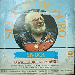 Capa do disco Seleção de ouro - O melhor do forró, de Sivuca