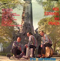 Capa do disco Nós estamos na praça, de Trio Nordestino