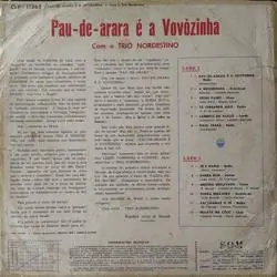Pau de arara é a vovózinha - Verso
